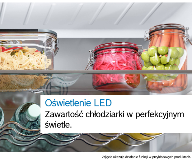 Lodówka do zabudowy Bosch KIV86NSE0 LowFrost 177,2cm 35dB Zawiasy Ślizgowe 267L - 1343491 - zdjęcie 4